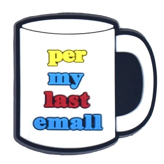 Tea Mug Shoe Charm