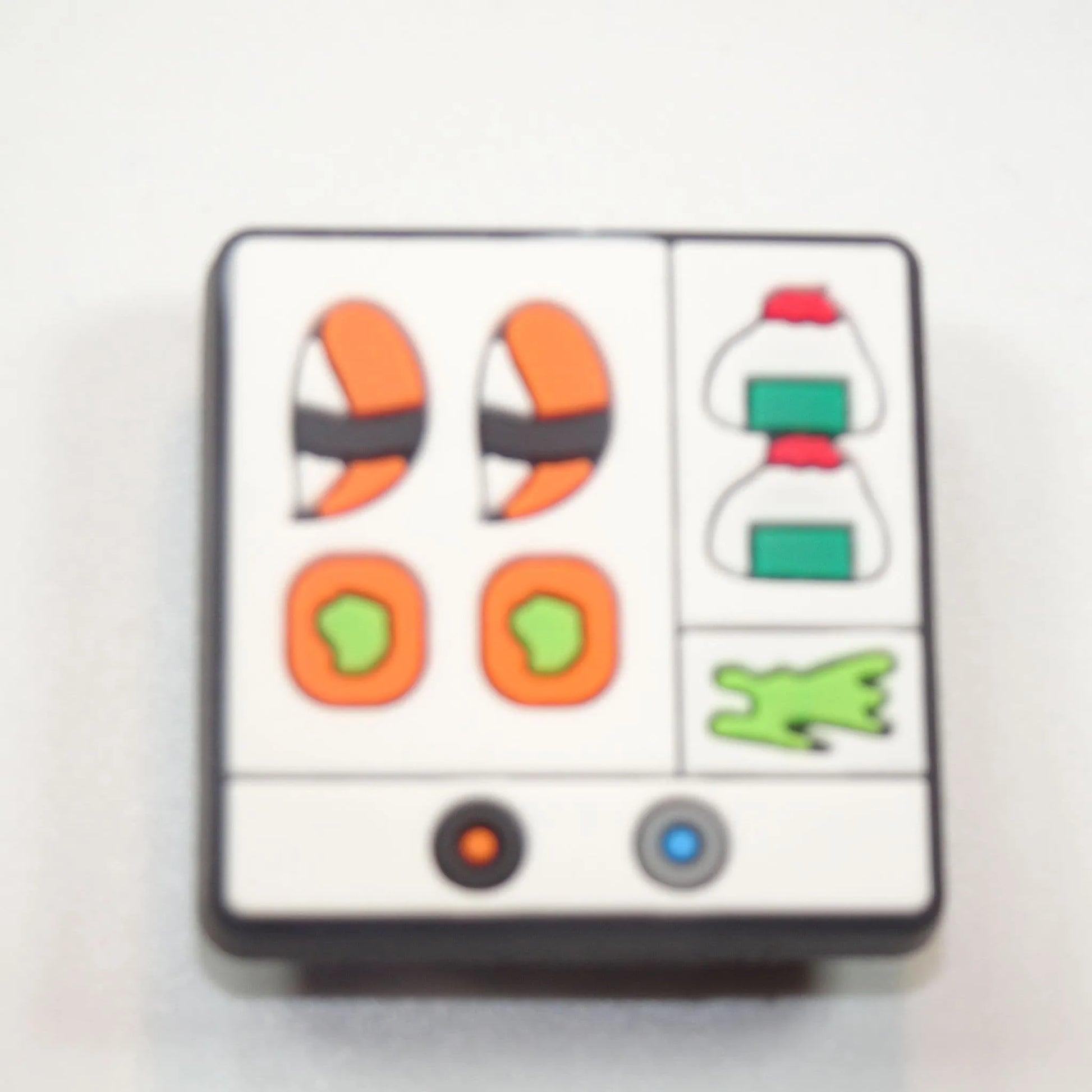 Sushi Tray Shoe Charm