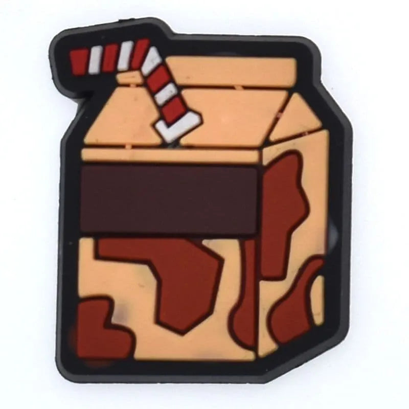 Chocolate Milk Shoe Charm