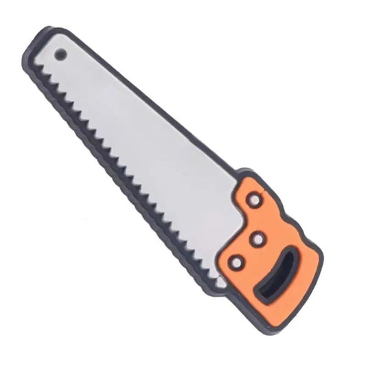 Wood Saw Shoe Charm