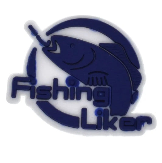 Fishing Liker Badge Shoe Charm