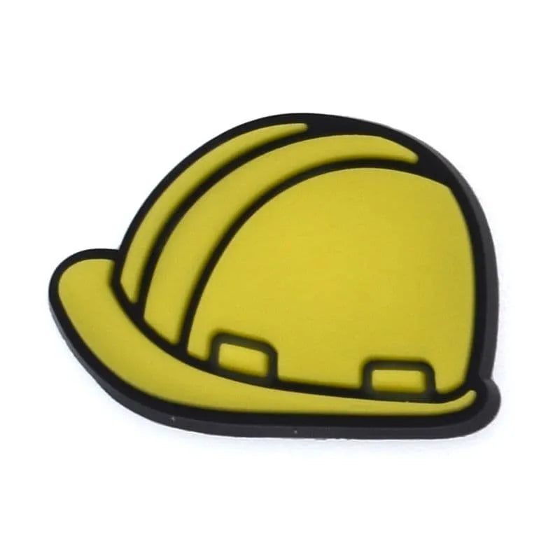 Hard Hat Shoe Charm
