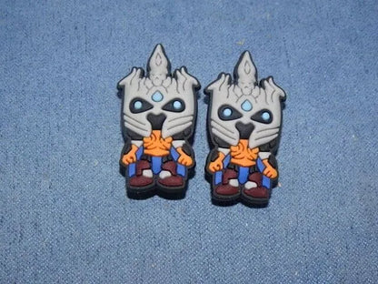 10 Wow Cartoon Characters Shoe Charm