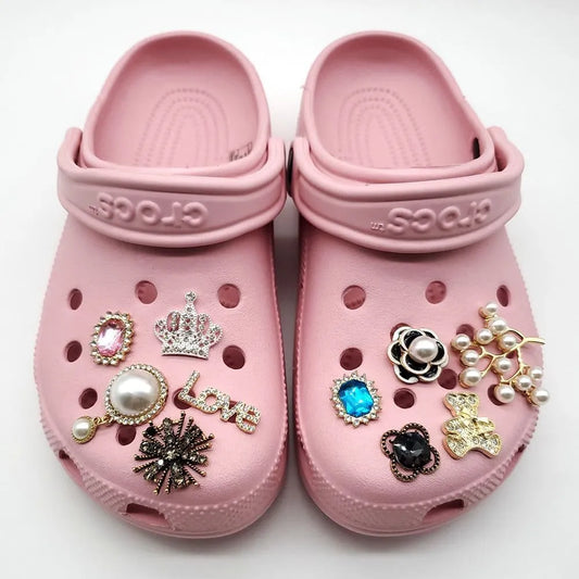 Shoe charms - 2 Star point studs