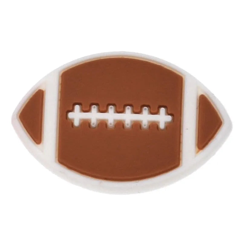 Rugby Union Ball Shoe Charm