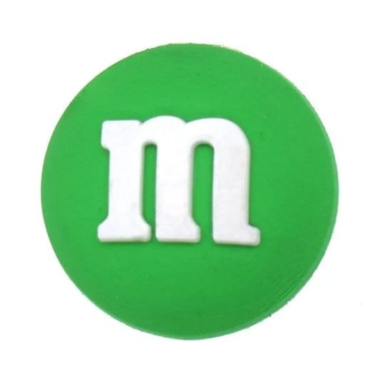 M And M'S Green Dragée Chocolate Confectionery Shoe Charm