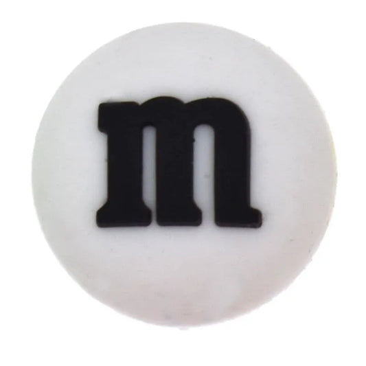 M And M'S White Dragée Chocolate Confectionery Shoe Charm