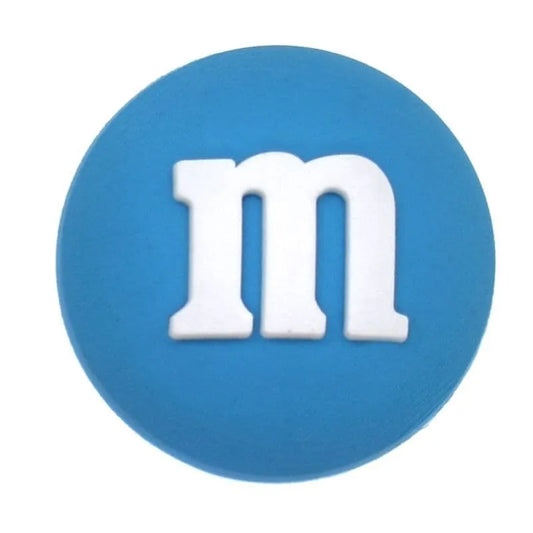 M And M'S Blue Dragée Chocolate Confectionery Shoe Charm