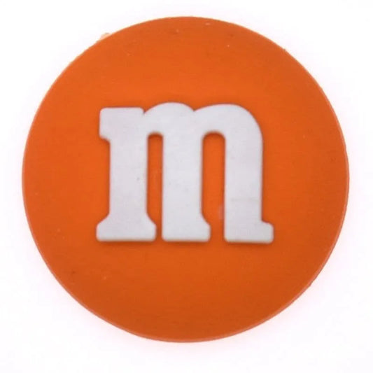 M And M'S Orange Dragée Chocolate Confectionery Shoe Charm