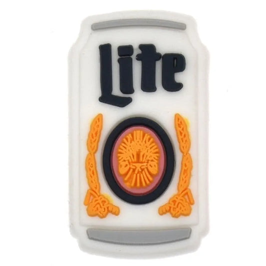 Lite Pilsner Beer Can Shoe Charm