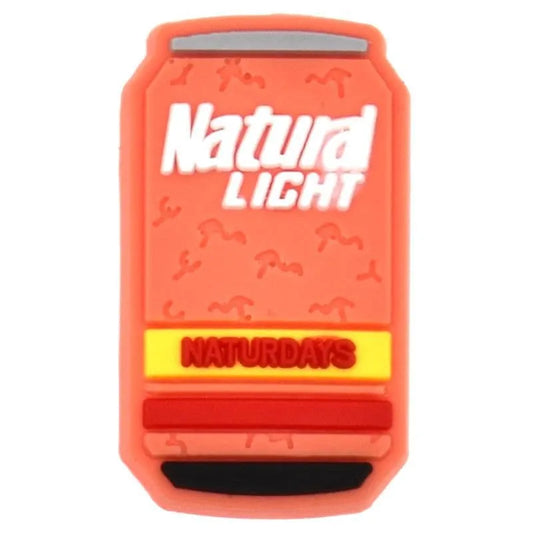 Natural Light Naturedays Beer Can Shoe Charm
