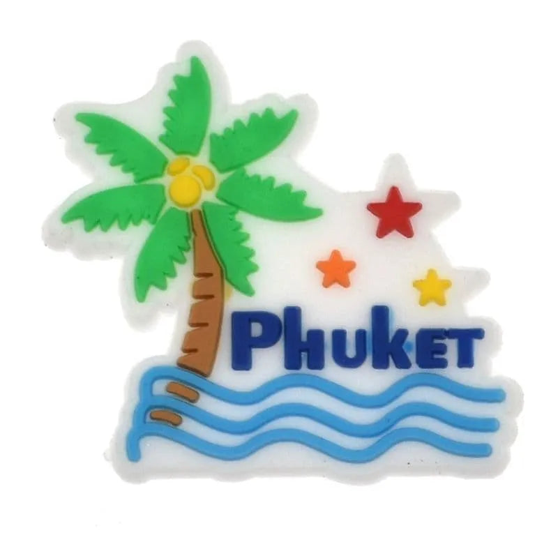 Phuket Thialand, Tropical Beach, Travel The World Shoe Charm