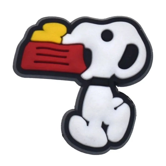 Dinner Bowl Snoopy Shoe Charm