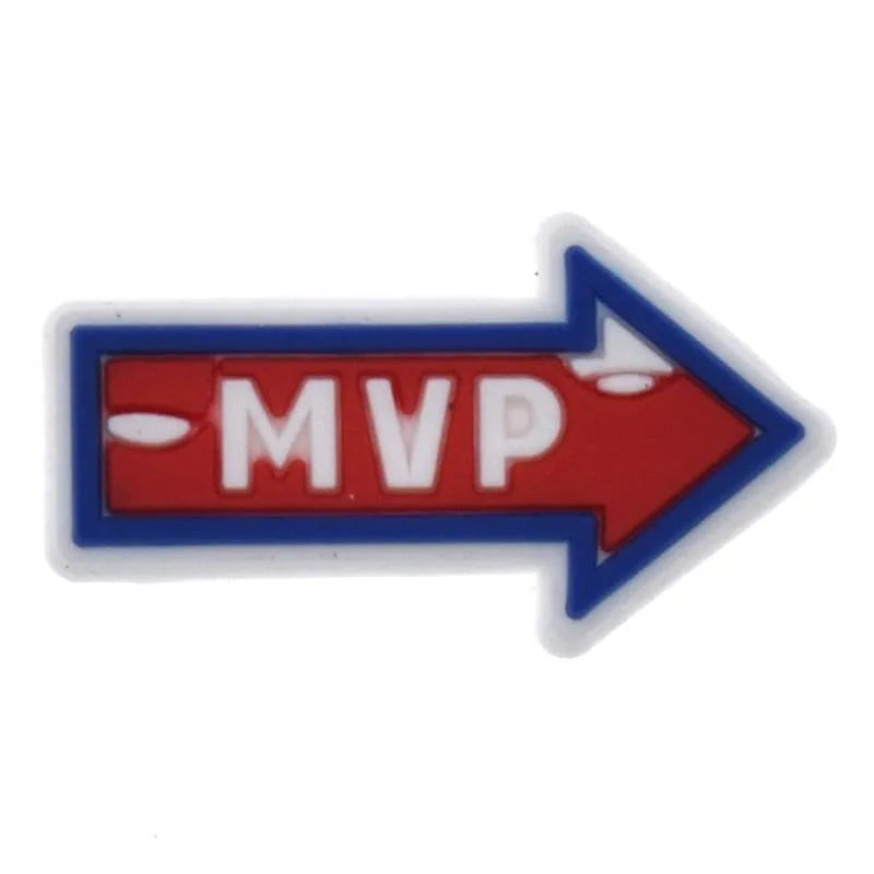Mvp Arrow Sign, Most Valuable Player Baseball Shoe Charm