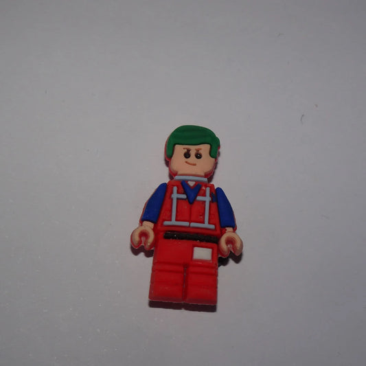 Lego Mini Workman Shoe Charm