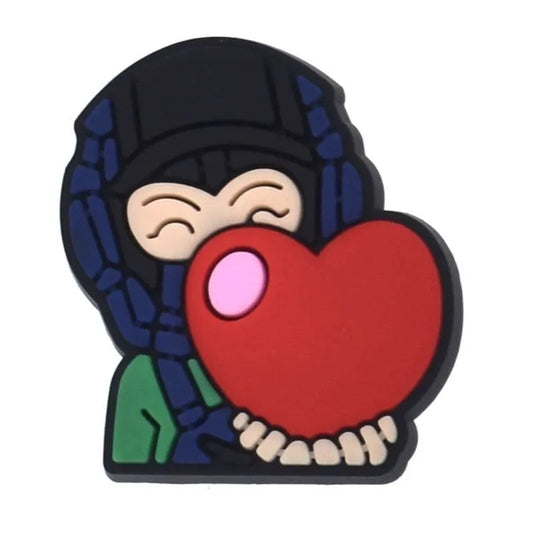 Helmet Love Heart Skin Fortnite Shoe Charm
