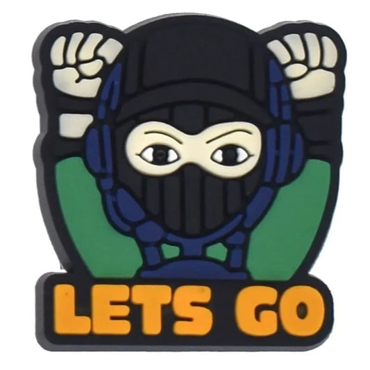 Lets Go Start Here Skin Fortnite Shoe Charm