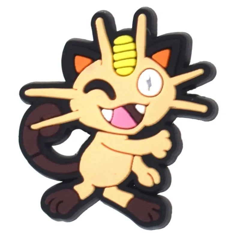 Meowth The Cat From Pokemon Shoe Charm