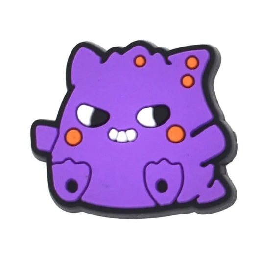 Gengar From Pokemon Sitting Shoe Charm