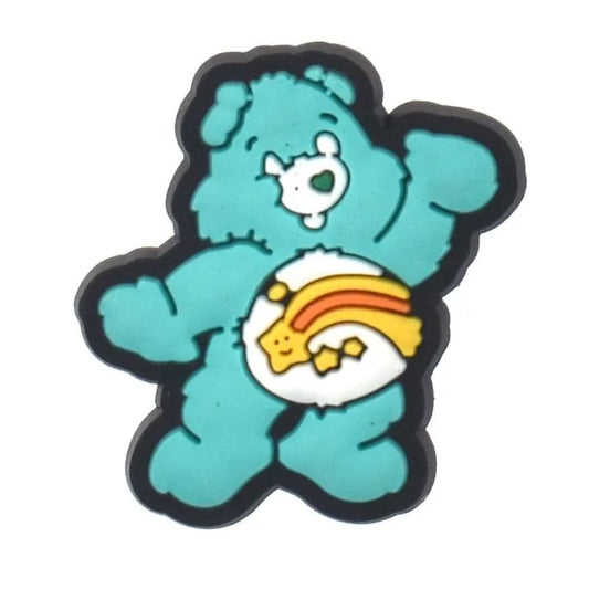 Laugh A Lot Bear Shoe Charm