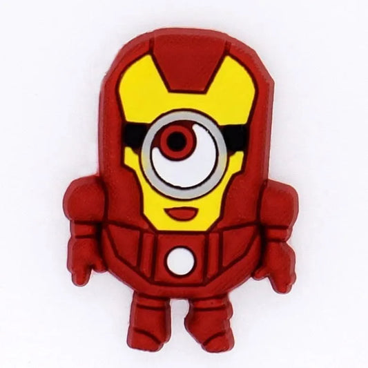 One Eye Brown Suit Minions Shoe Charm