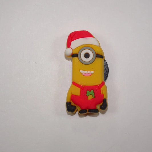 One Eye Christmas Hat Shoe Charm