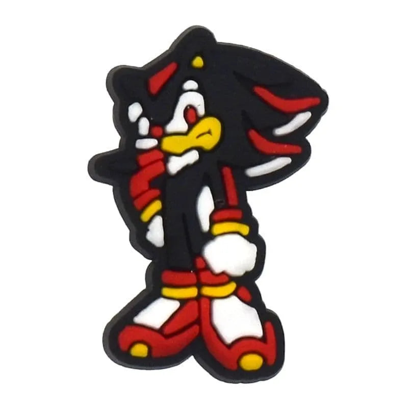 Shadow The Hedgehog From Shoe Charm