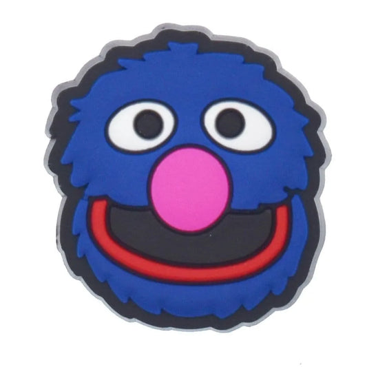 Grover Lovable Cute Furry Monster Sesame Street Shoe Charm