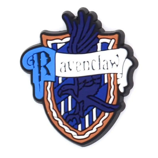 Ravenclaw, Hogwarts School House Name Badge Shield Logo Harry Potter Shoe Charm