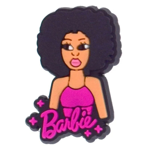 Big Hair Barbie Shoe Charm