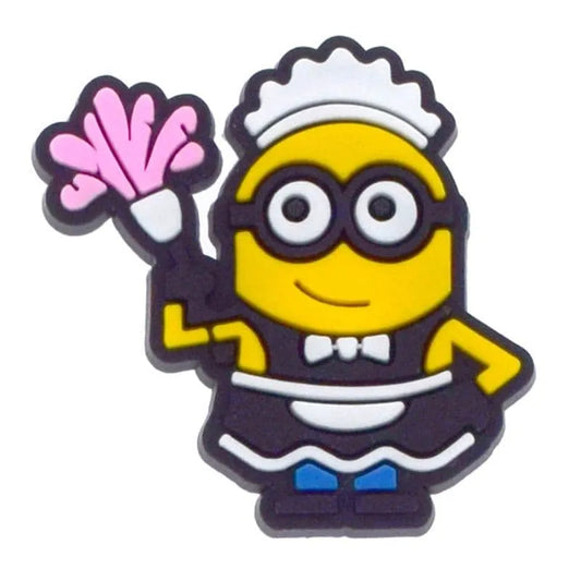Dusting Maid Minions Shoe Charm
