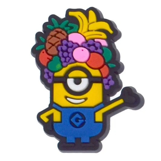 Healthy Eating Minions Shoe Charm