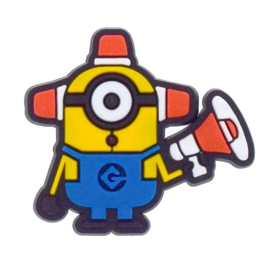 Megaphone Minions Shoe Charm