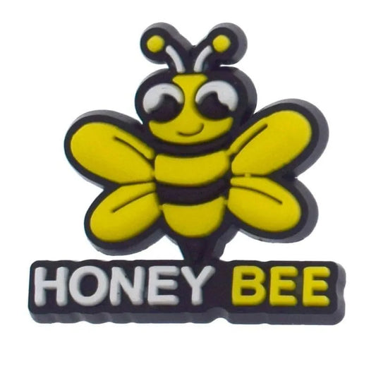 Honey Bees Sign Logo Honey Bees Shoe Charm