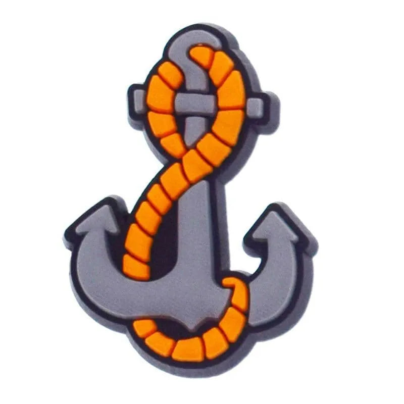 Ship'S Anchor Pirates Shoe Charm