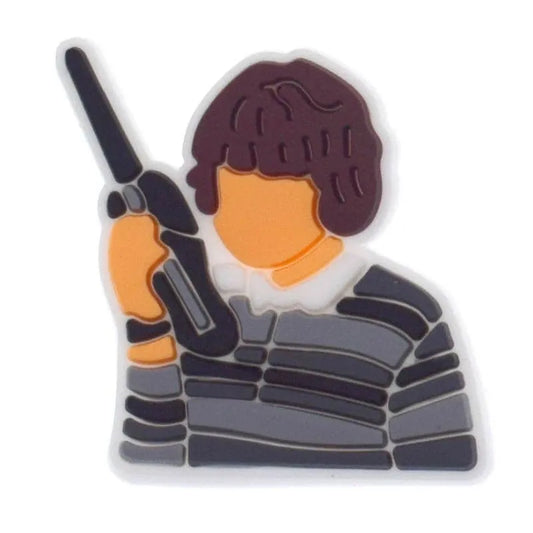 Mike Wheeler No Face With Walkie Talkie Stranger Things Shoe Charm