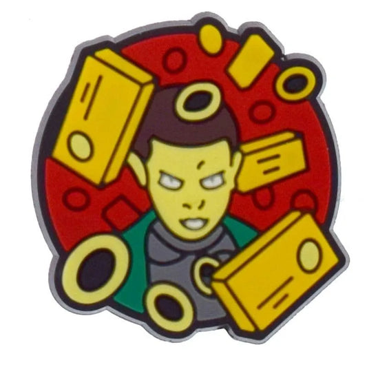 Eleven, The Girl Badge Logo Stranger Things Shoe Charm