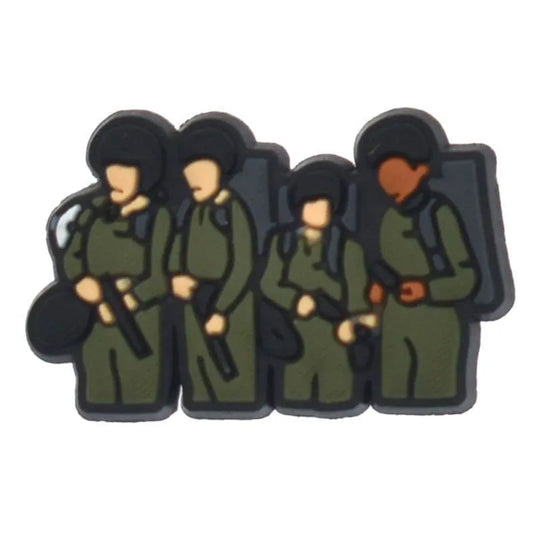 Ghostbusters Party Gang Stranger Things Shoe Charm