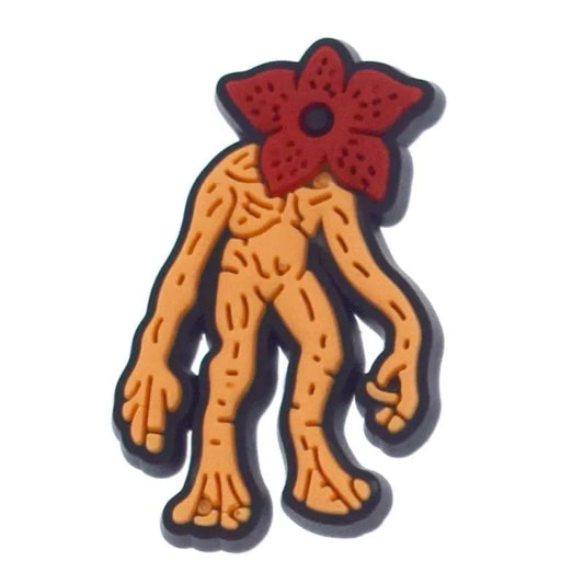 Demogorgan Red Petals Stranger Things Shoe Charm