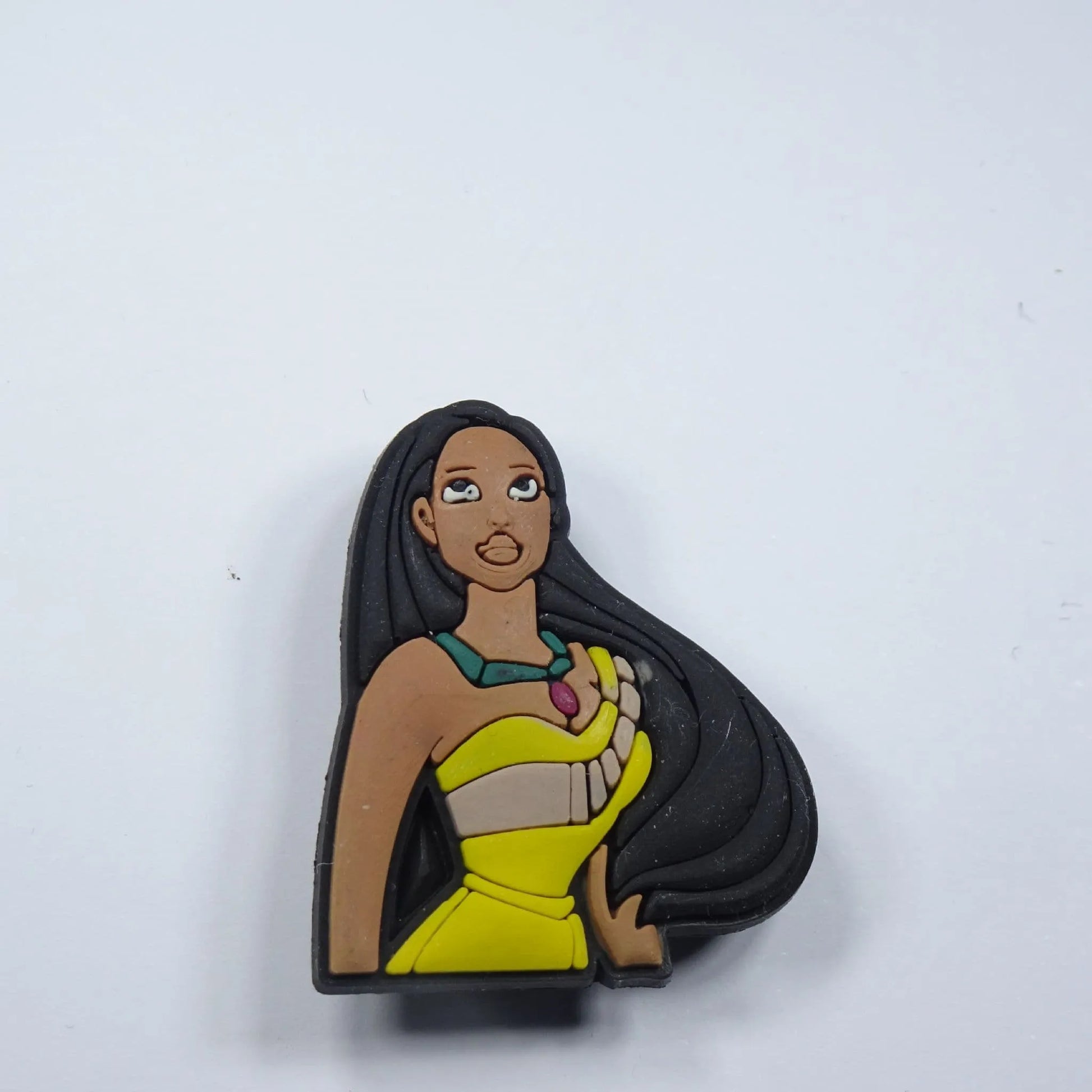 Disney Pocahontas In Yellow Dress Shoe Charm