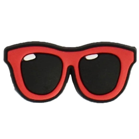 Red Sunglasses Shoe Charm