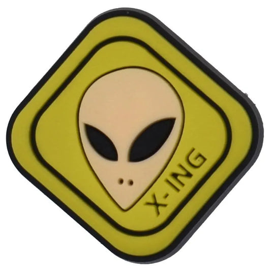 Beware Aliens Shoe Charm