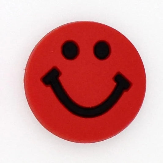 Emoji Red Smiler Small Shoe Charm