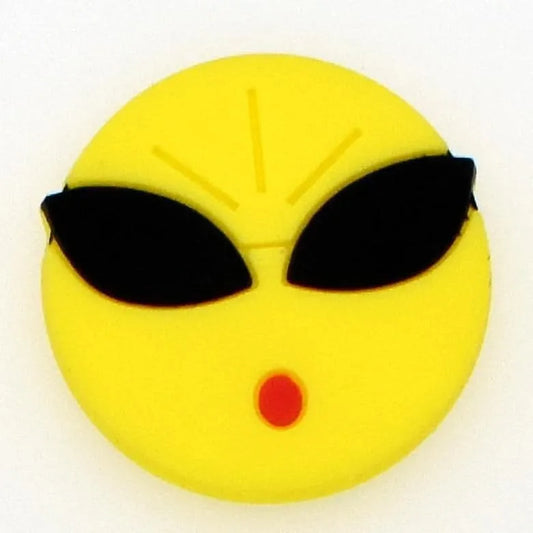 Emoji Alien Eyes Shoe Charm