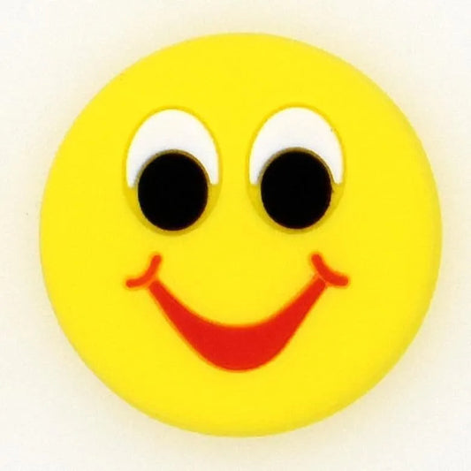 Emoji Bright Eyes Smile Shoe Charm