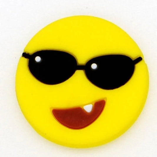 Emoji Cool Shades Smile Shoe Charm
