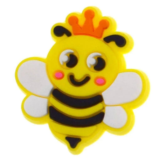 Queen Beehoney Bee Shoe Charm