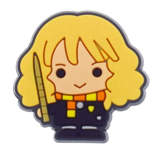 Hermione Granger With Wand Harry Potter Shoe Charm