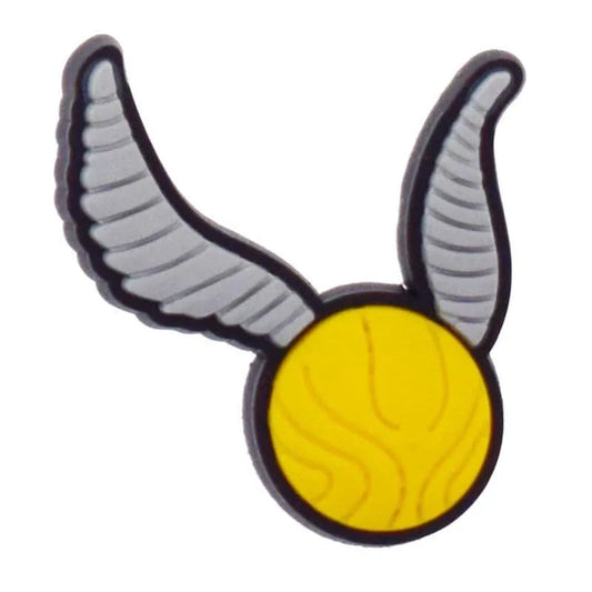 Golden Snitch Quidditch Ball Harry Potter Shoe Charm