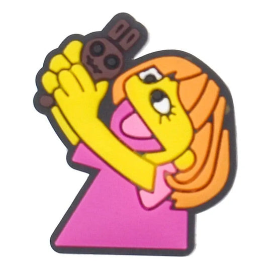 Julia , Who Has Autism, Sesame Street Shoe Charm